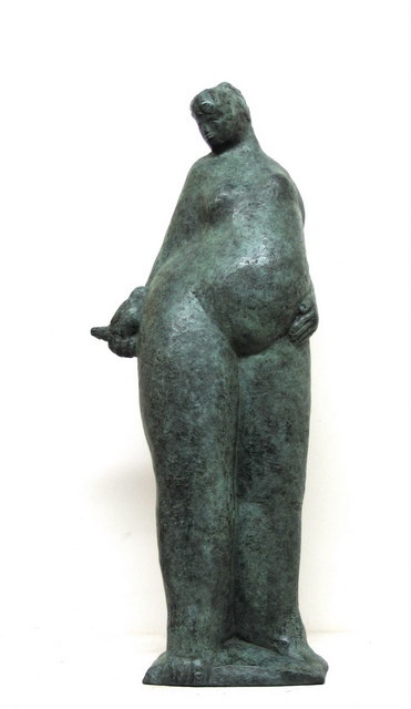 Hoofdfoto Vrouw met vogel