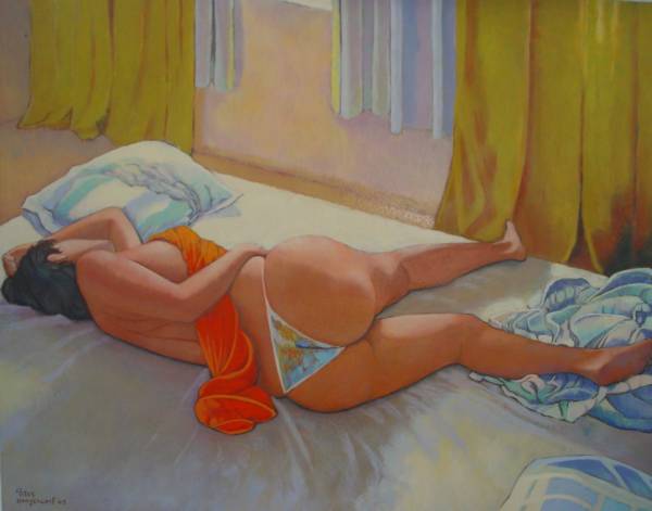 Hoofdfoto Slapende vrouw