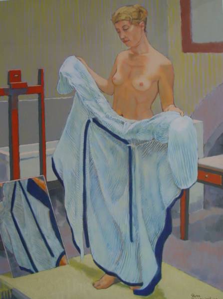 Hoofdfoto Naakt met kamerjas