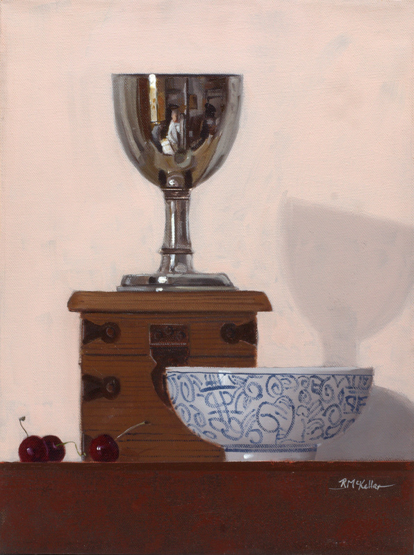 Hoofdfoto Goblet with blue bowl