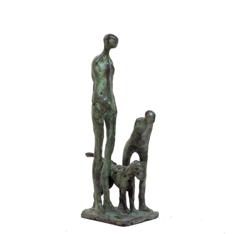 Foto 2 van 2 figuren met hond