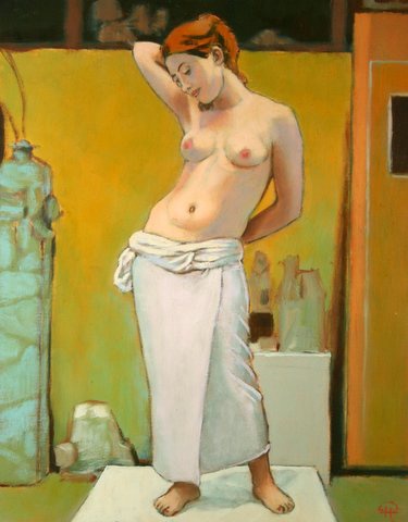 Hoofdfoto Vrouw met handdoek