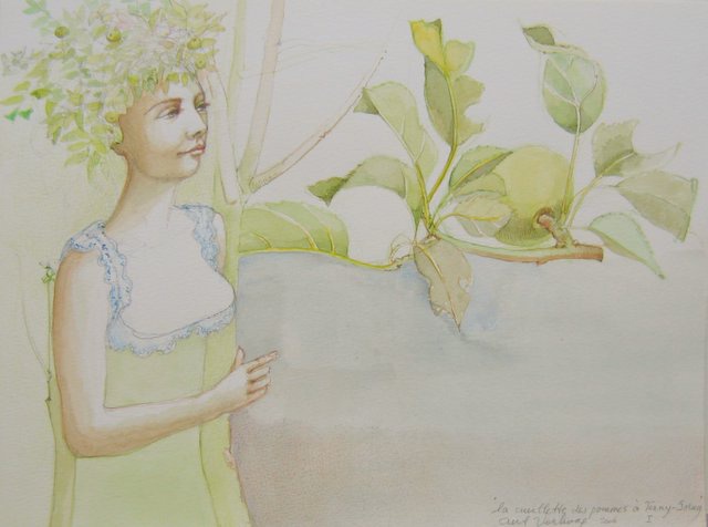 Hoofdfoto La cueillette des pommes à Ferny-Sorny I