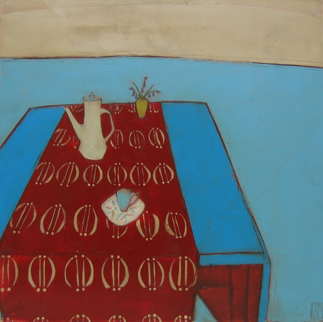 Hoofdfoto Bluebells, coffeepot, cup and saucer