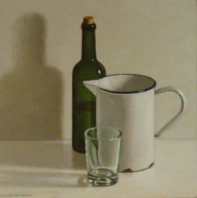 Hoofdfoto Fles, kan en glas