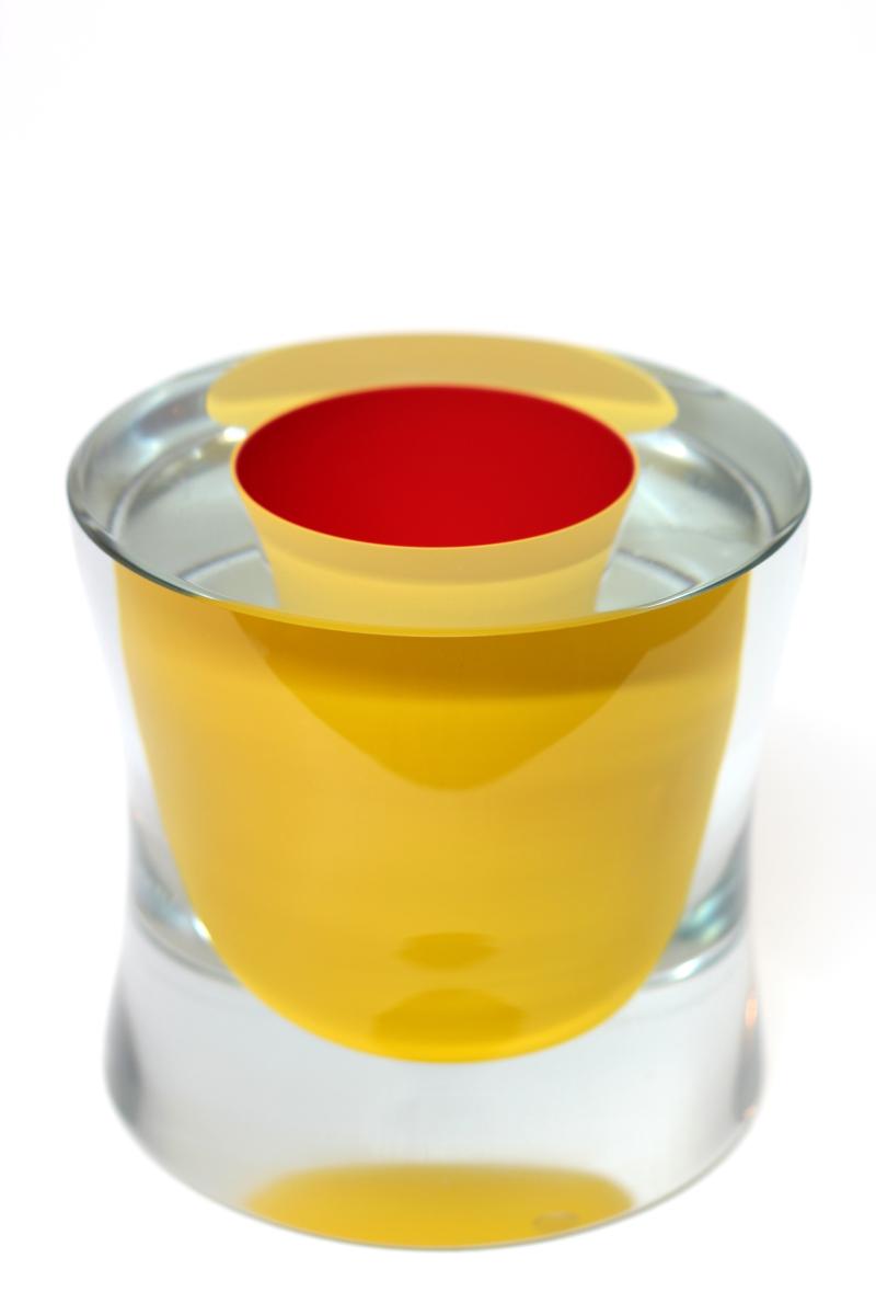 Foto 2 van Kristal Mono (geel en rood)