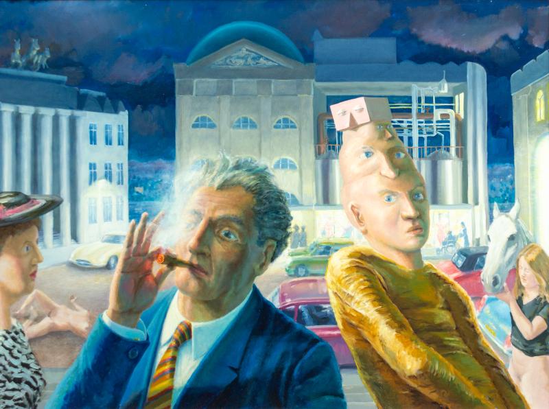 Hoofdfoto Nachtelijke stad (1987)