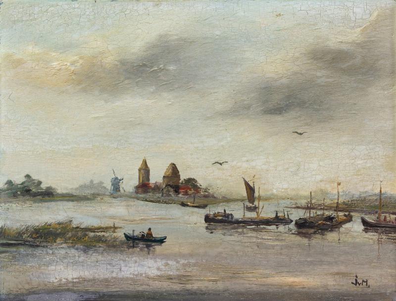 Hoofdfoto Landschap met boten