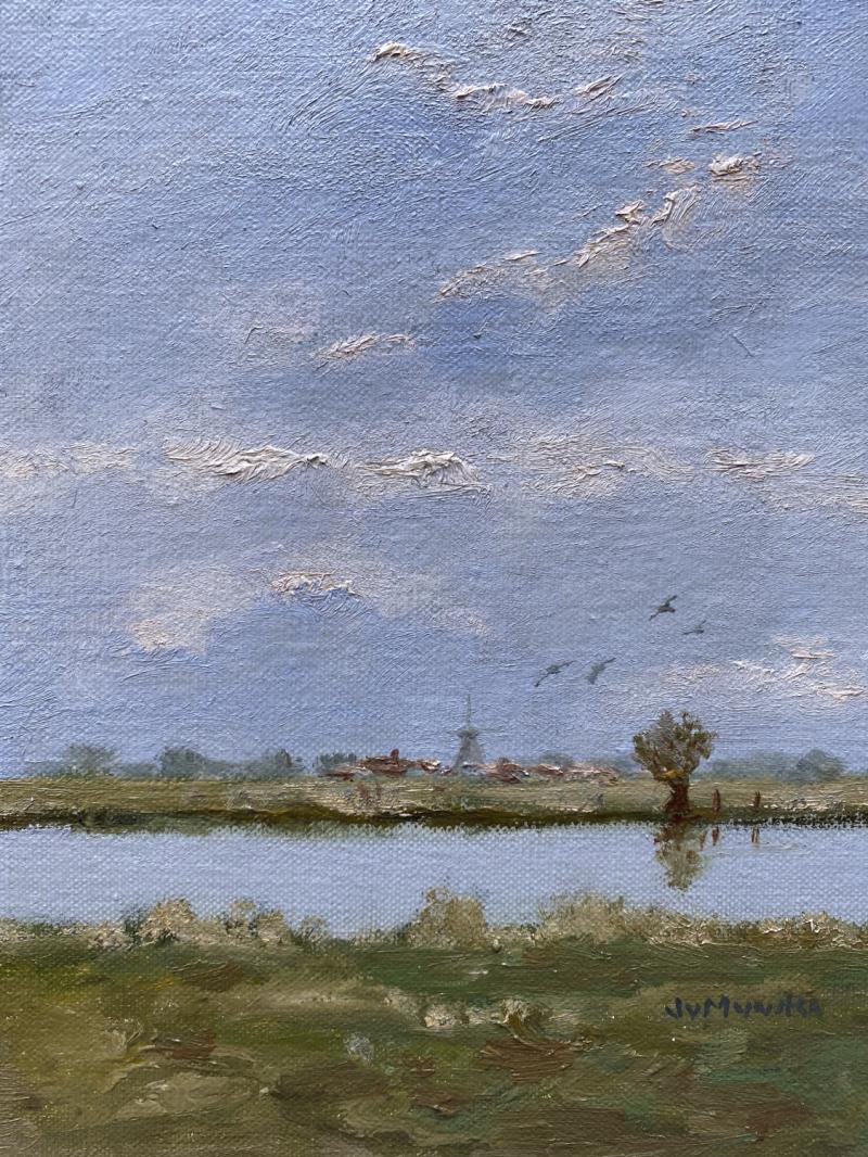 Hoofdfoto Landschap met een molen